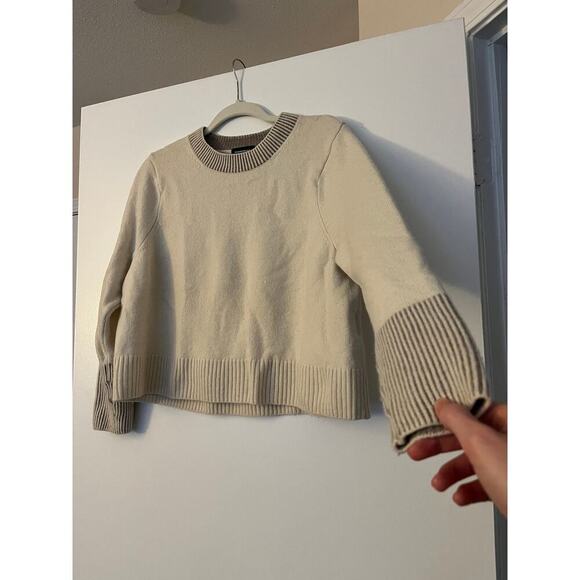 Summersalt The Coziest Cashmere Crew Cream Sz L - Picture 4 of 7